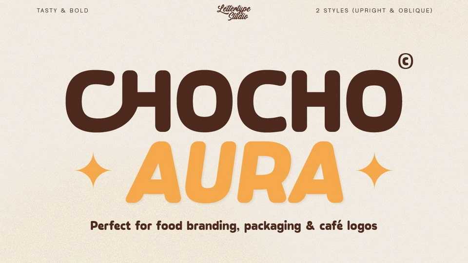 Chocho Aura Font › Fontesk