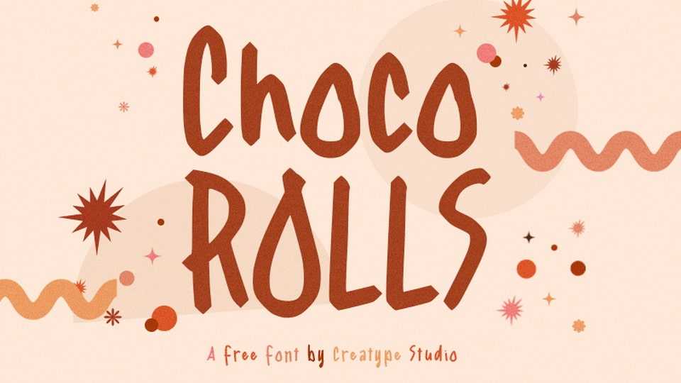 Choco Rolls Font › Fontesk