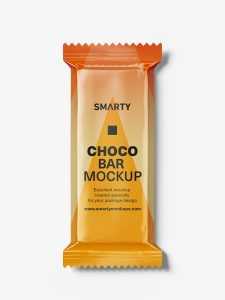 Chocolate bar mockup