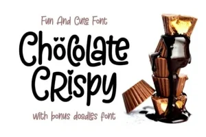 Chöcolate Crispy - Fun and Cute Font