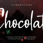 Chocolate Script Font