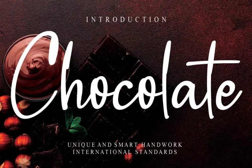 Chocolate Script Font