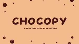 Chocopy Font › Fontesk
