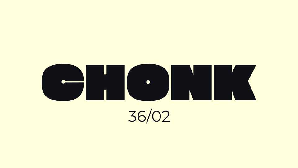 Chonk Font › Fontesk