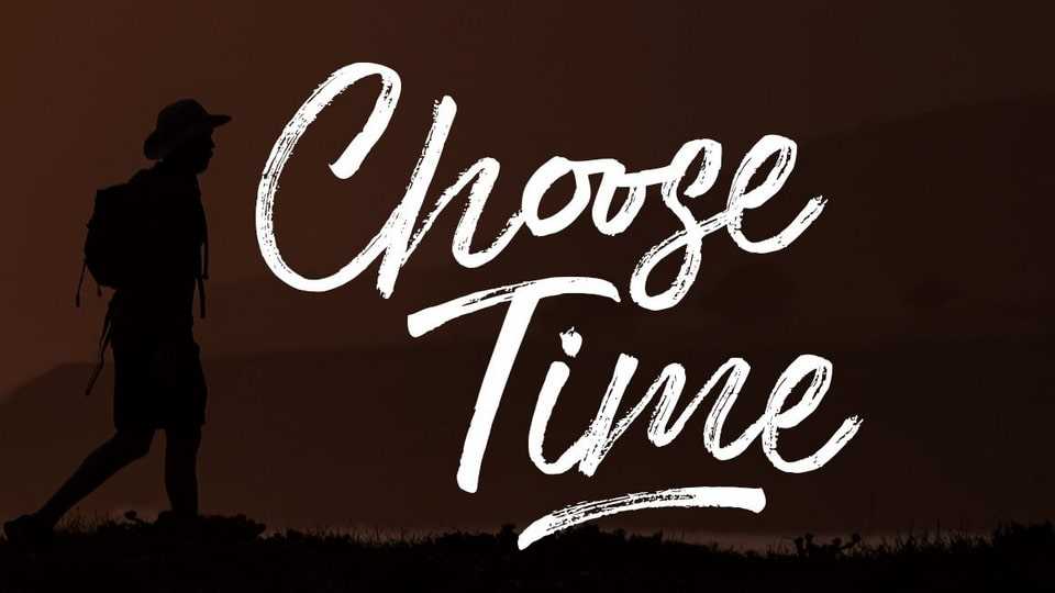 Choose Time Font › Fontesk