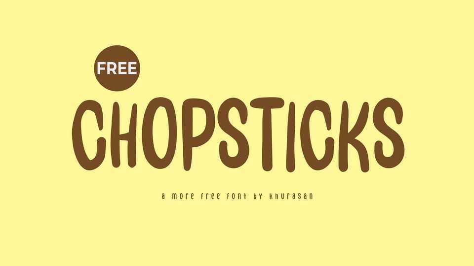 Chopsticks Font › Fontesk