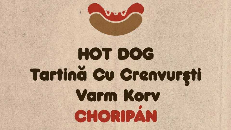 Choripán Font › Fontesk