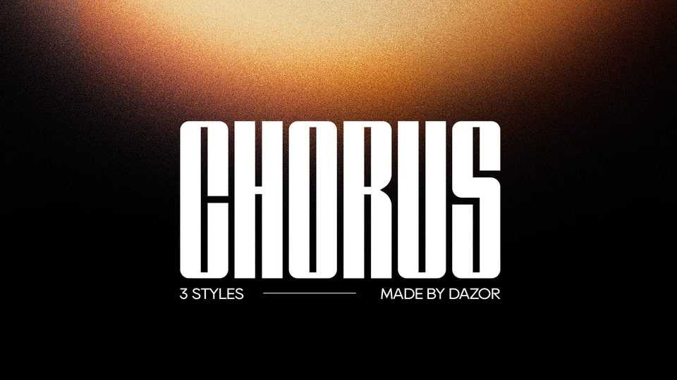 CHORUS Font › Fontesk