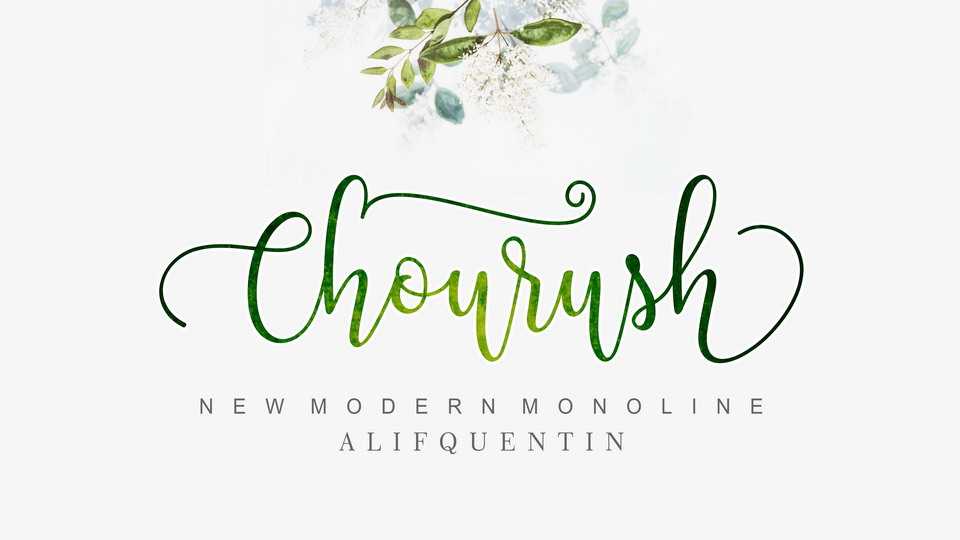 Chourush Font › Fontesk
