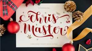 Chris Master Script Font › Fontesk