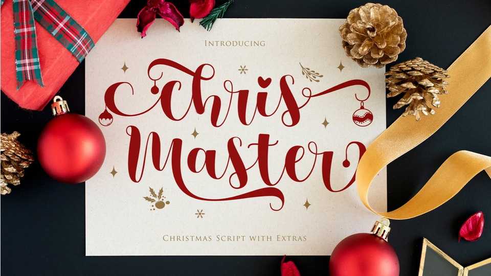 Chris Master Script Font › Fontesk