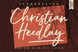 Christian Heedlay Handwritten Font