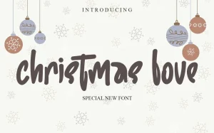 Christma Love Font