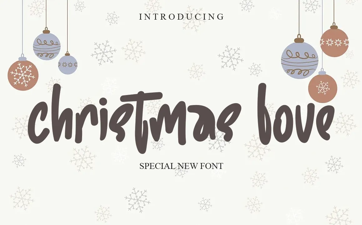 Christma Love Font