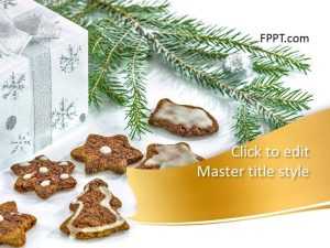 Christmas Cookies PowerPoint Template