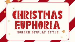 Christmas Euphoria Font › Fontesk