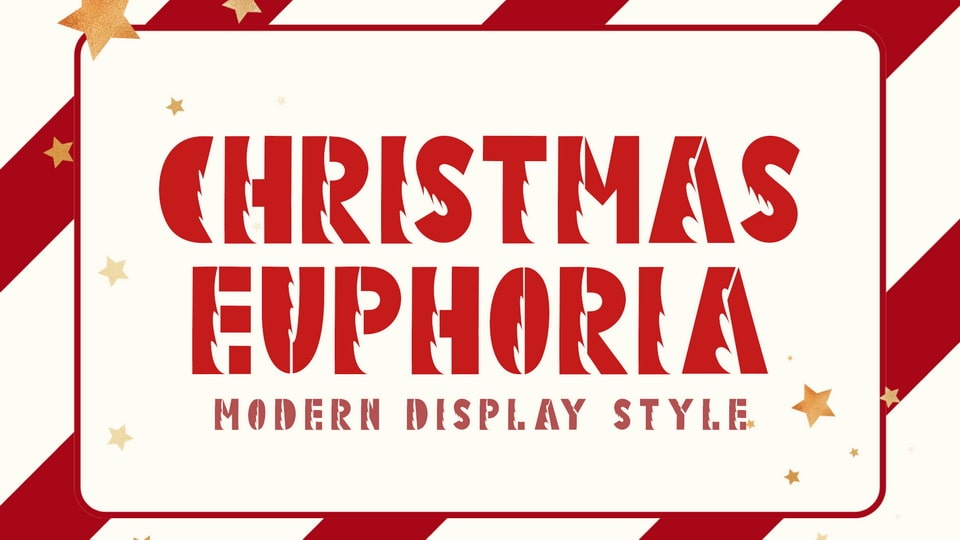 Christmas Euphoria Font › Fontesk