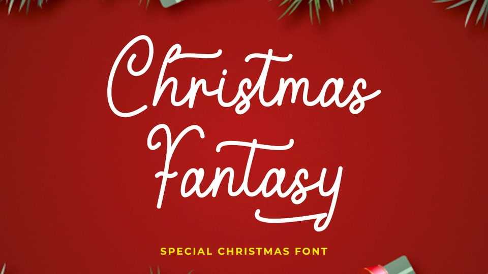 Christmas Fantasy Font › Fontesk