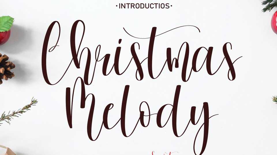 Christmas Melody Font › Fontesk