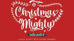 Christmas Mighty Font › Fontesk