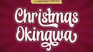 Christmas Okinawa Font › Fontesk