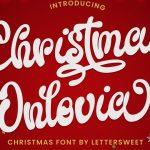 Christmas Onlovia Font › Fontesk