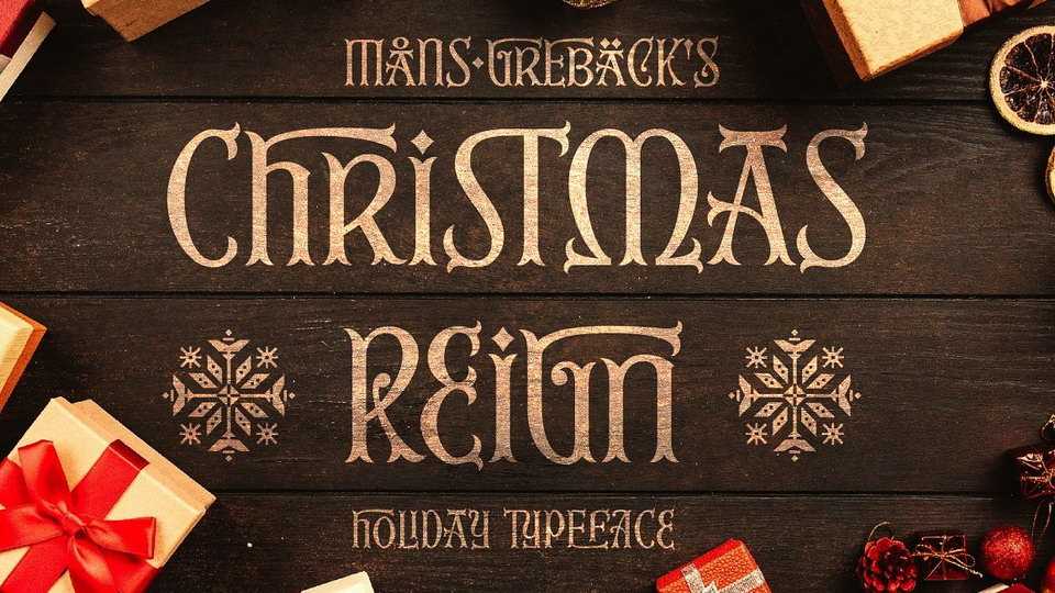 Christmas Reign Font › Fontesk