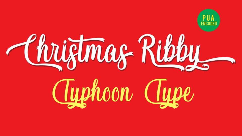 Christmas Ribby Font › Fontesk