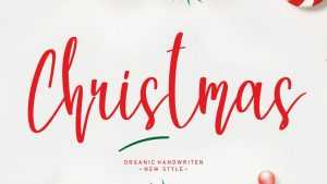 Christmas Script Font › Fontesk