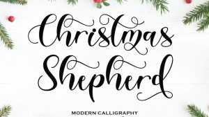 Christmas Shepherd Font › Fontesk