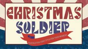 Christmas Soldier Font › Fontesk