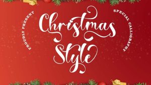 Christmas Style Font › Fontesk