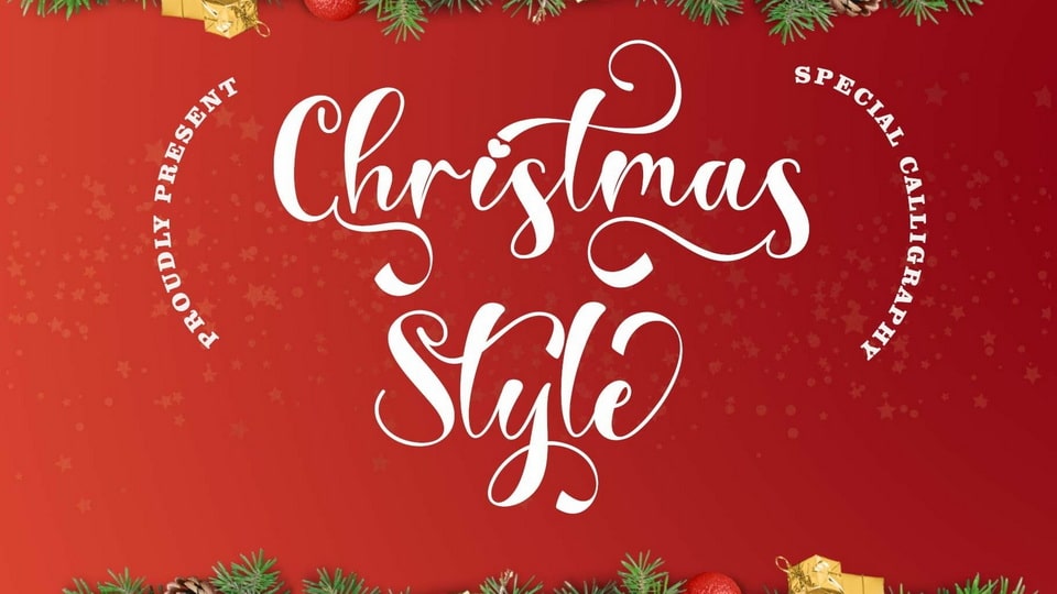 Christmas Style Font › Fontesk