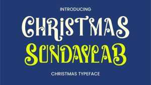Christmas Sundaylab Font › Fontesk