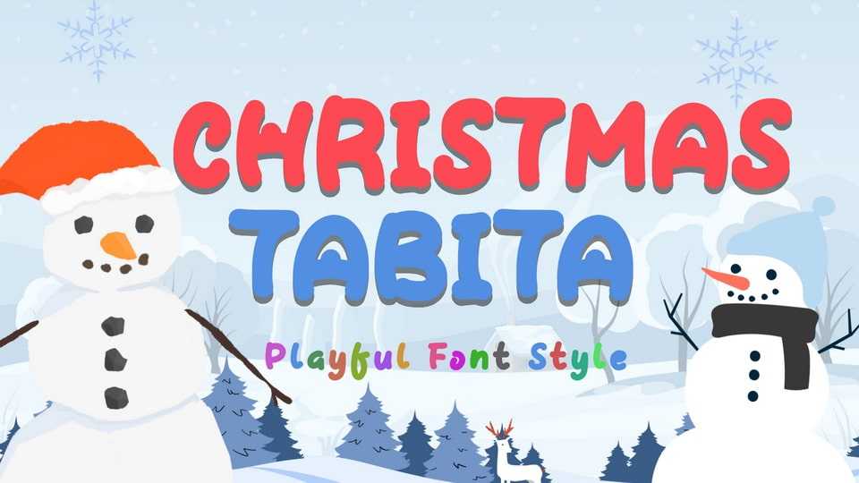 Christmas Tabita Font › Fontesk