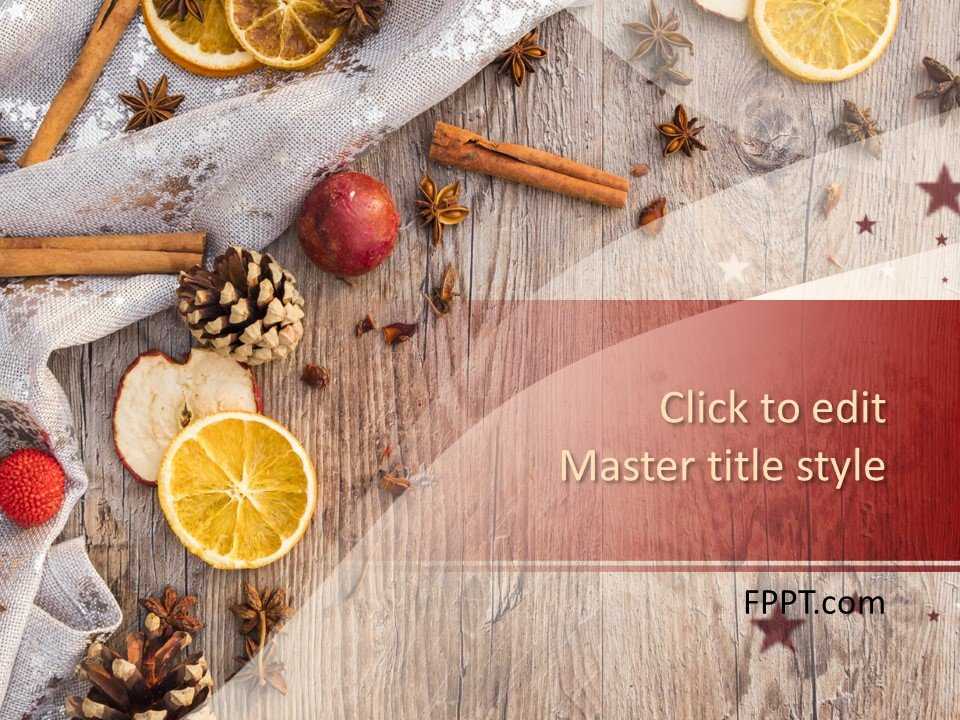 Christmas Table PowerPoint Template