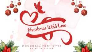 Christmas With Love Font › Fontesk