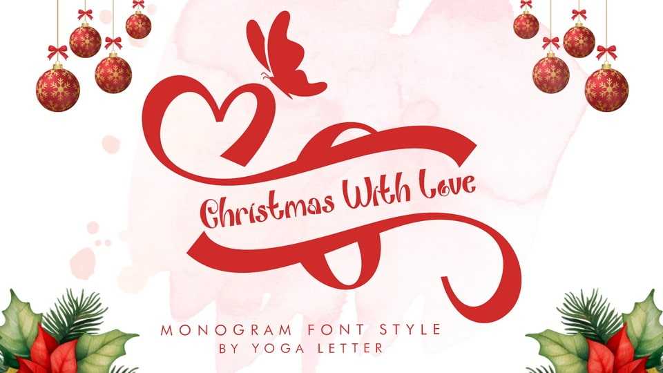 Christmas With Love Font › Fontesk