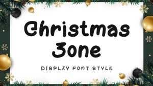 Christmas Zone Font › Fontesk