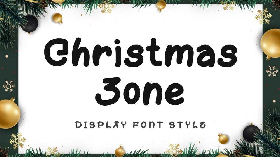 Christmas Zone Font › Fontesk