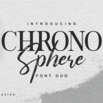 Chrono Sphere Font Duo