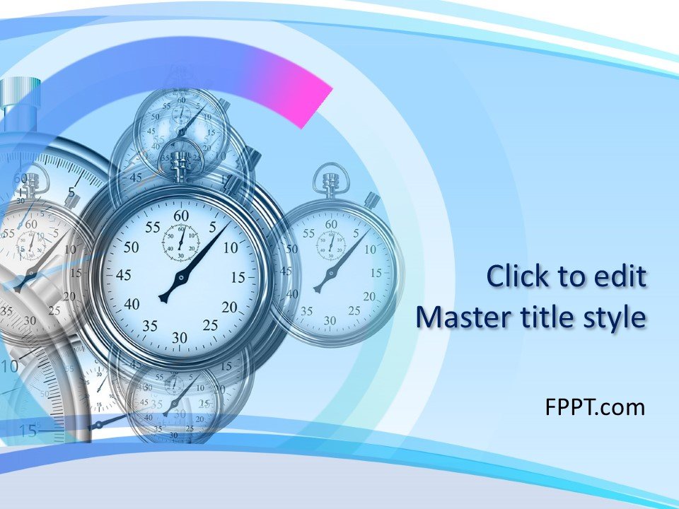 Chronometer PowerPoint Template