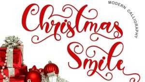 Chtistmas Smile Script Font › Fontesk