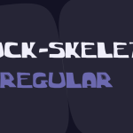 Chuck skeleton font