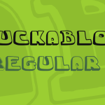 Chuckablock Font