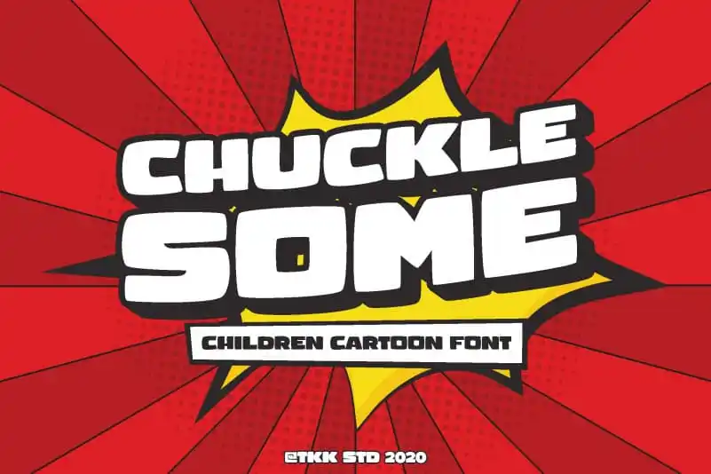 Chucklesome Display Font