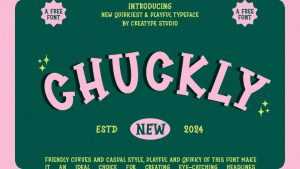 Chuckly Font › Fontesk