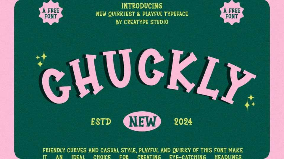 Chuckly Font › Fontesk