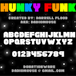 Chunky Funks Font - Fonte Grátis Chunky Funks Font