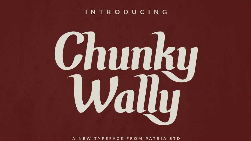 Chunky Wally Font › Fontesk